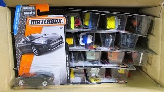 2016 A Matchbox Case Unboxing new 24 count case December 2015 [upl. by Derril335]