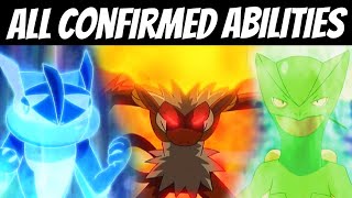 Every Confirmed Ash Ketchum Pokemon Ability [upl. by Sherman143]