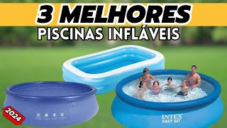 Melhores Piscinas Infláveis BoaBarata I Qual a Piscina Inflável mais Vendida 2024 [upl. by Anihsit]