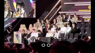 IDOLS REACTION HANNI PHAM SPEAKING ENGLISH  GDA 2023REAL SOUND [upl. by Duwad]