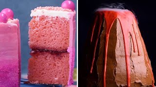 14 Easy DIY Cakes and Treats  Amazing Science Strawberry and Vertical Cakes by So Yummy [upl. by Denys740]