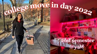 College Move in Vlog 2022 Yale University  Second Semester Edition [upl. by Nordine]