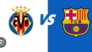 VILLAREAL VS FC BARCELONA REACCION DIRECTO [upl. by Aksoyn]