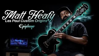 Epiphone Matt Heafy Les Paul Custom Origins Electric Guitar Demo [upl. by Lentha]