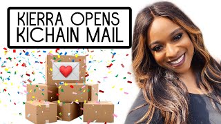 OPENING MY FANMAIL  KIERRA SHEARD [upl. by Rivalee157]