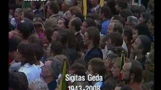 IN MEMORIA SIGITAS GEDA [upl. by Edlun]