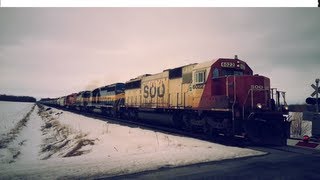 SOO 6022 Leads 642 Near Avonmore [upl. by Killy]