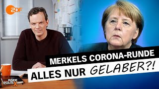 Merkels CoronaRunde Alles nur Gelaber  Inside PolitiX [upl. by Syman]