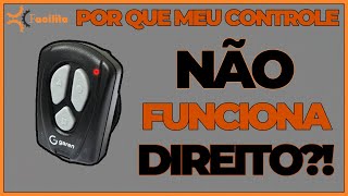 Porque meu controle de portão não funciona direito ou não tem alcance  Descubra como resolver [upl. by Aicirtel]