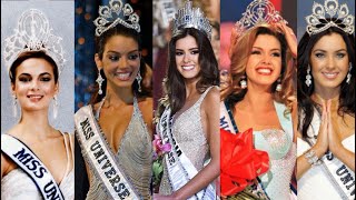 Todas las ganadoras del Miss Universe 1957 2022 [upl. by Simmonds]