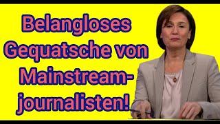 Christian Lindner bei Maischberger  belangloses Gequatsche von Mainstreamjournalisten [upl. by Ladiv207]