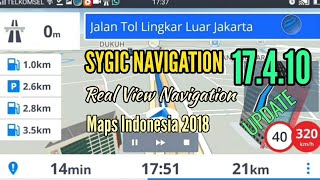 Sygic Navigation 17410 Real View Navigation  Maps ita 032018 [upl. by Gorges]