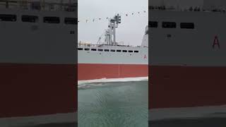 Castellammare di StabiaFincantieri18 maggio 2024Il varo della nave Atlante Marina Militare 🇮🇹🚢 [upl. by Ainat]