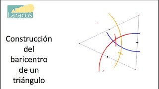 Baricentro de un triangulo [upl. by Ennaerb913]