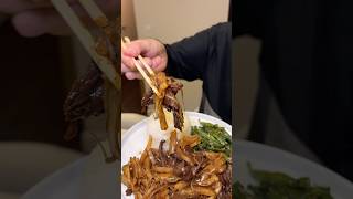 My wife makes the best beef chow fun noodles and din tai fung style green beans foodie [upl. by Novar]