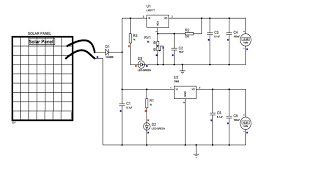 Battery Charger Circuit using Solar Panel [upl. by Voltz]