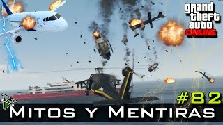 GTA V  Mitos y Mentiras 82  El yate destrozando policias  Hacer tu moto mas rapida y mas [upl. by Doggett34]