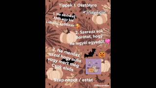 Tippek 1 Osztályra 🥰🦔 [upl. by Llerrad973]