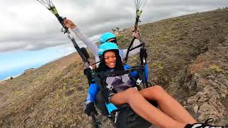 Paragliding Tenerife this was fun flying like a bird 🤩 [upl. by Kutzenco809]