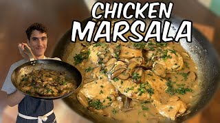 Chicken Marsala Recipe  Under 30 Minute Dinner [upl. by Jervis]