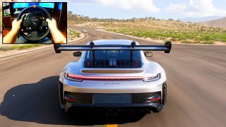 Forza Horizon 5  2023 Porsche 911 GT3 RS FH5 Thrustmaster TX Gameplay wtune [upl. by Htir663]