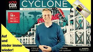 CDX Blocks Cyclone Block Roller Coaster  Wilde Fahrt oder lahmer Ritt [upl. by Vada]