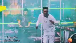 Teddy Yo Almetam ቴዲ ዮ አልመጣም  Live Performance  Seifu Show Ethiopian Music 2021Official Video [upl. by Akeemaj]