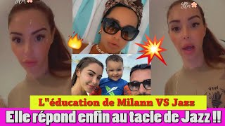 NABILLA RÉPOND ENFIN AU TACLE DE JAZZ SUR L’ÉDUCATION DE MILANN Vergara VS JLC Family [upl. by Letta10]