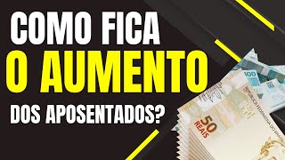 INSS COMO FICA O AUMENTO DOS APOSENTADOS  SALÁRIO MÍNIMO EM 2024 [upl. by Kcirded]