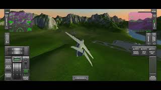 turboprop flight simulator crash💥 [upl. by Atinuaj]