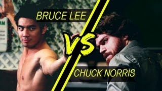 Bruce Lee vs Chuck Norris 2013  EPIC SHOWDOWN [upl. by Blondell]