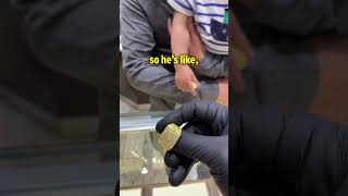 This Man Purchase a LARGE Gold Ring for ONLY 20 Is It REAL [upl. by Faux]