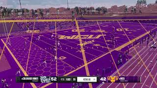 WEEK 6 COLORADO MINES OREDIGGERS 41  WEST CHESTER UNIVERSITY 32 [upl. by Ramuk657]