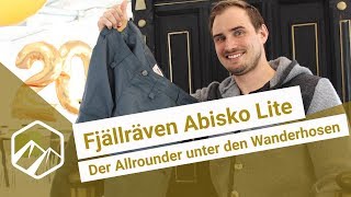 Fjällräven Abisko Lite Der Allrounder unter den Wanderhosen  Bergzeit [upl. by Atwater]