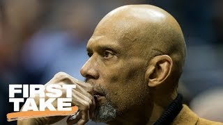 Kareem AbdulJabbar Talks Current Sports Landscape And LeBron James  First Take  May 17 2017 [upl. by Mcguire]