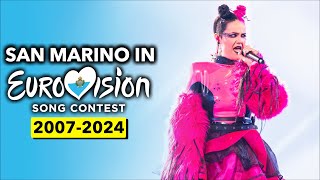 San Marino in Eurovision Song Contest 🇸🇲 2024  2008 RECAP [upl. by Glass]