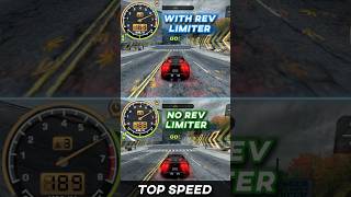 Chevrolet Corvette C6 TOP SPEED  With VS Without Rev Limiter  NFS MW nfs racing shorts [upl. by Reppep260]