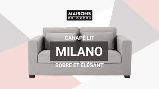 ⭐ Canapé MILANO de Maisons du Monde  FixeConvertibleAngle  TousLesCanapes [upl. by Tiphane558]