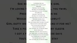 Darkoo  Favourite Girl Lyrics [upl. by Arreik]