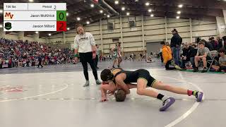 Jaxson Millard of Kearns vs Jaxon McKitrick of Mountain View [upl. by Brew]