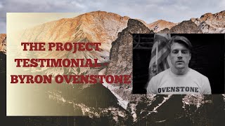 The Project Testimonial Byron Ovenstone Mens Leadership Personal Development [upl. by Ihskaneem703]