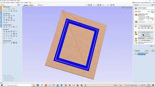 Creating moulded raised panel doors with Vcarve Pro to be cut with CNC [upl. by Nottap]