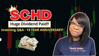 Our MASSIVE SCHD Dividend Payment REVEALED  Investing QampA 2024 [upl. by Riatsala]