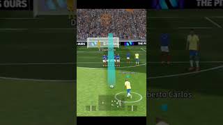 How to do the knucke ball free kick in Efootball 2024 whistlekick efootball football [upl. by Shabbir749]