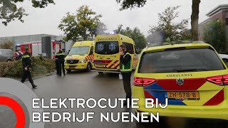 Elektrocutie op bedrijf in Nuenen [upl. by Roselin]