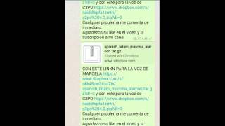 Reinstalar en Waze las Voces de Marcela Alarcon y C3PO Star Wars II [upl. by Biagi]