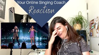 Ariana Grande amp Kelly Clarkson  Mix Medley  Jimmy Fallon  Vocal Coach Reaction amp Analysis YOSC [upl. by Philcox400]