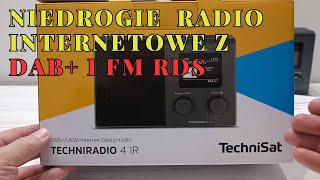 TECHNIRADIO 4 IR  radio internetowe z DAB i FM  recenzja test [upl. by Otrepur459]