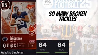 Nicholas Singleton Player Review College Football 25 Ultimate Team [upl. by Swords863]