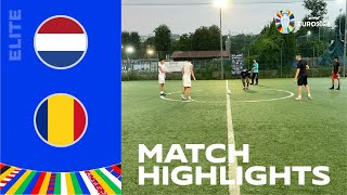 OlandaRomania 44 gol e highlights  ELITE Euro 2024 [upl. by Selassie147]